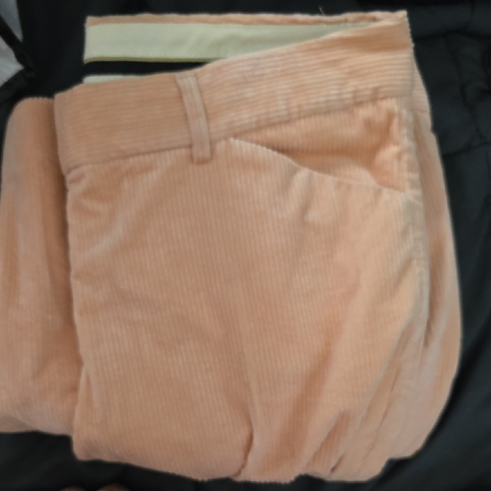 Theory Peach Corduroy Pants